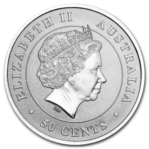 1/2 oz Australian Silver Great White Shark - 2014 (2)