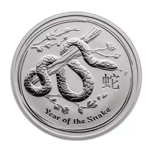 1/2oz Australian Silver Lunar Year of the Snake - 2013