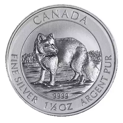 1.5 oz RCM Silver Arctic Fox - 2014 (3)