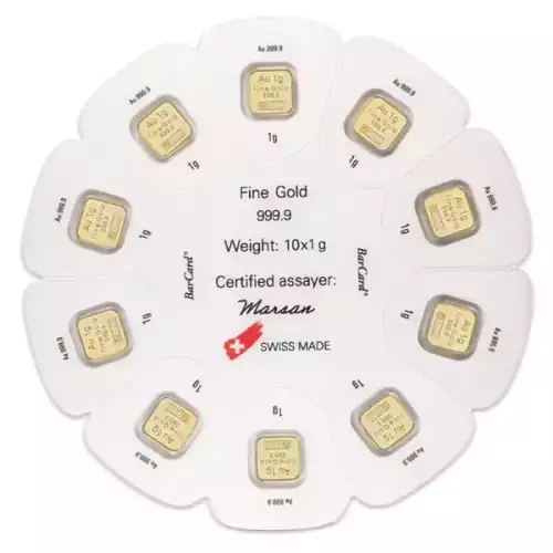 1g x 10 Heraeus Gold MultiCards (4)