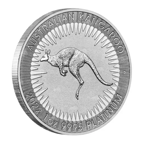 1oz Australian Perth Mint Platinum Kangaroo - Backdated (2)