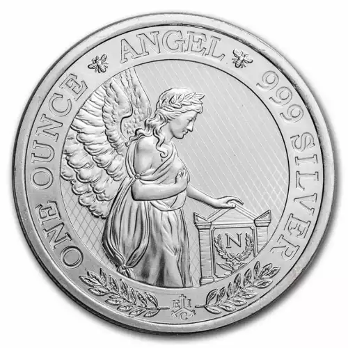 1oz Silver Coin - St. Helena, Angel - 2021