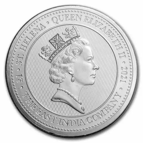 1oz Silver Coin - St. Helena, Angel - 2021 (2)