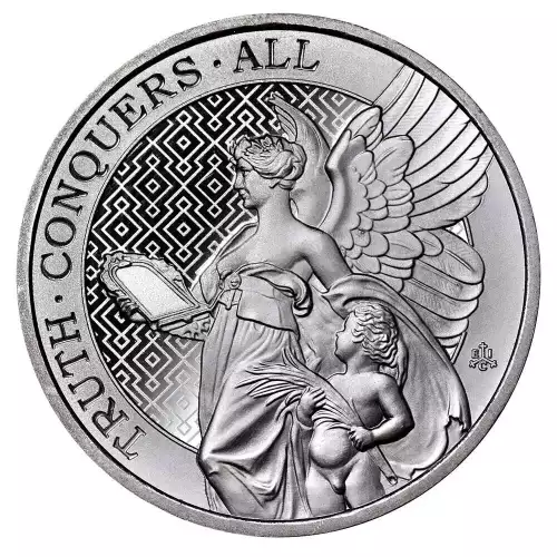 1oz Silver Coin - St. Helena, Truth Conquers All - 2022 (2)