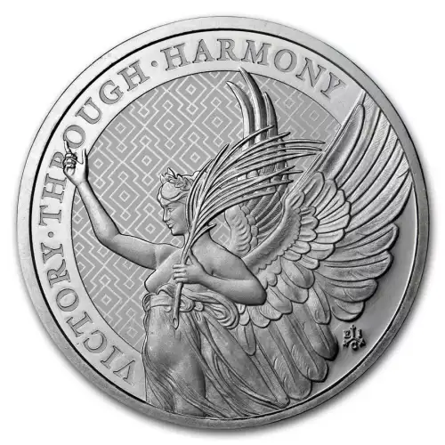 1oz Silver Coin - St. Helena, Victory - 2021 (2)
