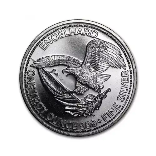 1oz Silver Round - Engelhard Prospector - Misc. Dated (3)