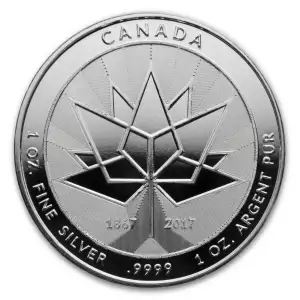 1oz Silver Rounds - Canada 150 (4)