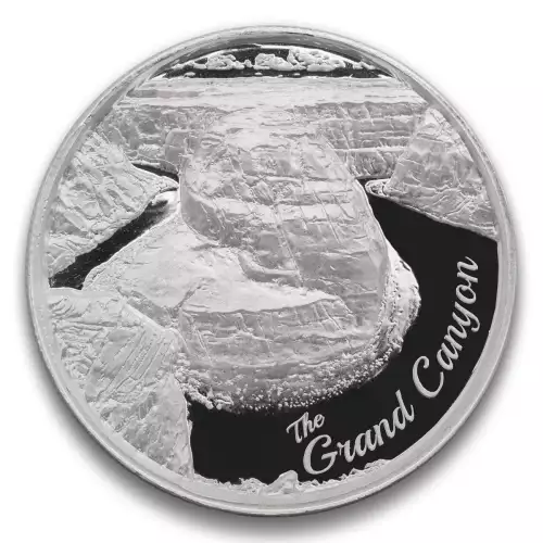 2 oz High Relief Silver Round - Grand Canyon (3)