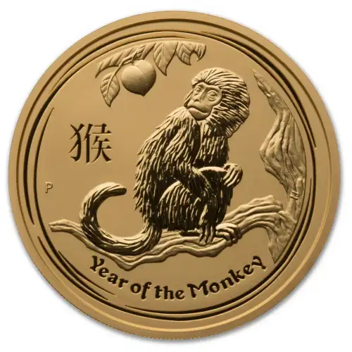 2016 2oz Australian Perth Mint Gold Lunar II: Year of the Monkey (3)