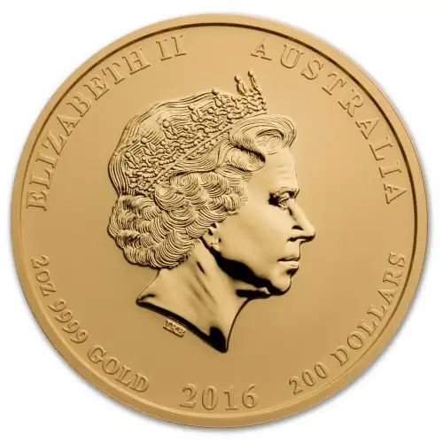 2016 2oz Australian Perth Mint Gold Lunar II: Year of the Monkey (4)