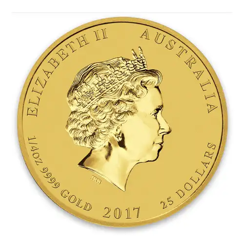 2017 1/4oz Australian Perth Mint Gold Lunar II: Year of the Rooster (2)