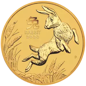 2023 1oz Perth Mint Lunar Series: Year of the Rabbit Gold Coin (4)