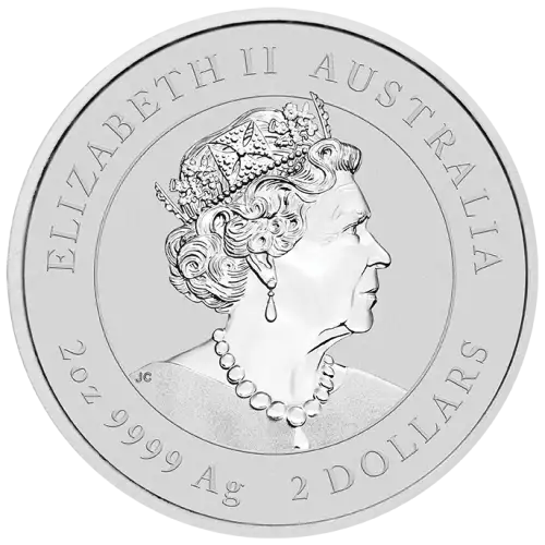 2023 2oz Australian Perth Mint Silver Lunar Series III: Year of the Rabbit (3)