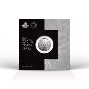 2023 $5 Treasured Silver Maple Leaf - Pure Silver Premium Bullion Coin (3)