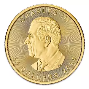 2024 Canadian Gold Maple Leaf 1 oz .9999 (3)