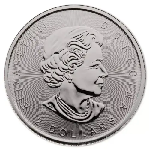 3/4 oz RCM Silver Howling Wolves - 2016 (2)