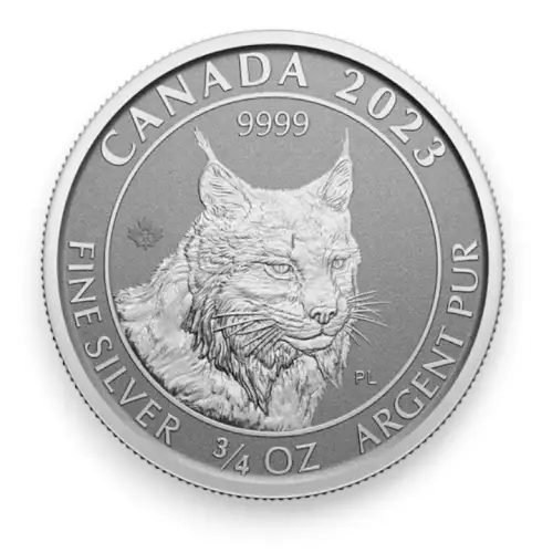 3/4 oz RCM Silver Lynx - 2023