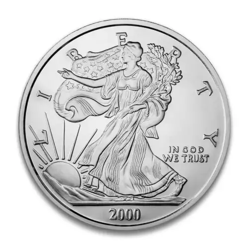 6 oz Silver Round - Half Troy Pound