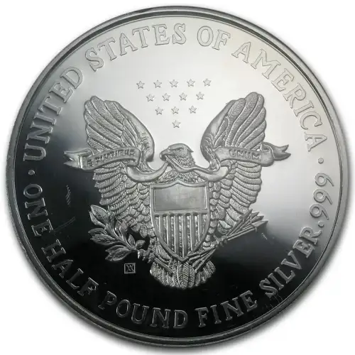 8 oz Silver Round - Half Troy Pound
