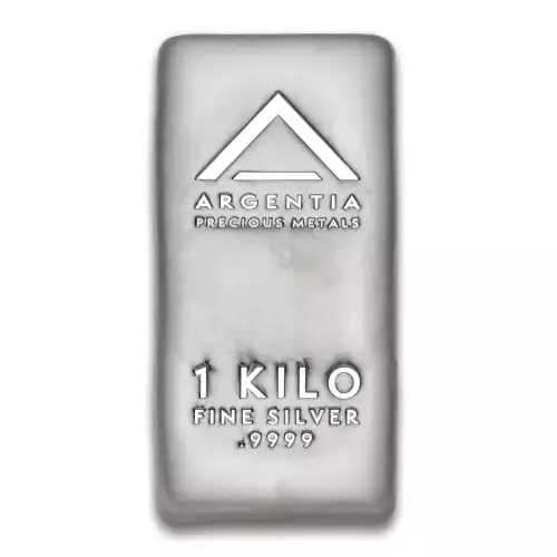 ARGENTIA Silver Bar 1 Kilo - Poured (4)