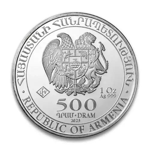 Armenian 1oz Silver Noah's Ark - 2023 (3)