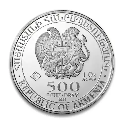 Armenian 1oz Silver Noah's Ark - 2023 (3)