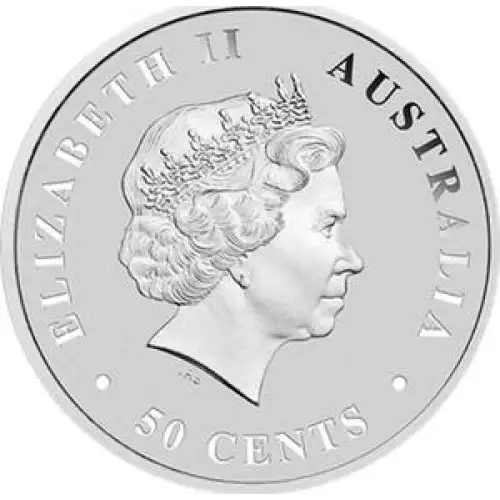 Australian 1/2oz Silver Saltwater Crocodile - 2017 (2)