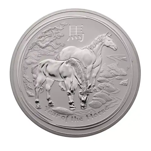 Australian 1 Kilo Silver Year of the Horse - 2014 - Canadian PMX