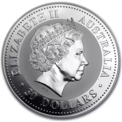 Australian 1 Kilo Silver Year of the Snake - 2001