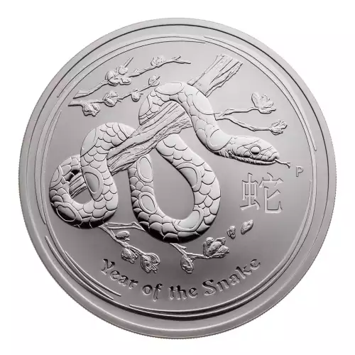 Australian 1 Kilo Silver Year of the Snake - 2013
