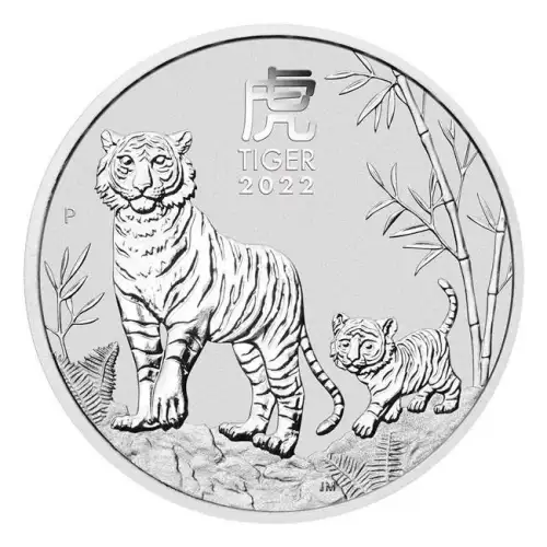 Australian 1 Kilo Silver Year of the Tiger - 2022