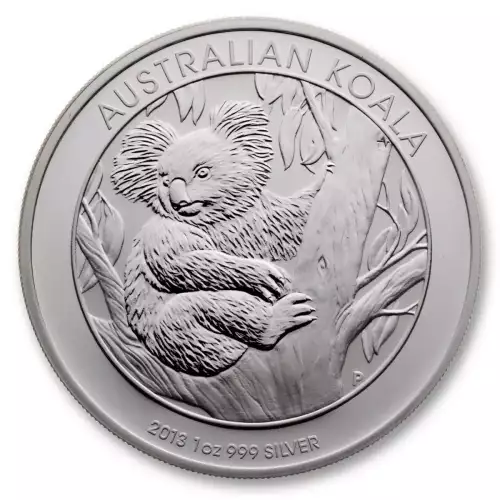 Australian 10oz Silver Koala - Misc. Dated (3)