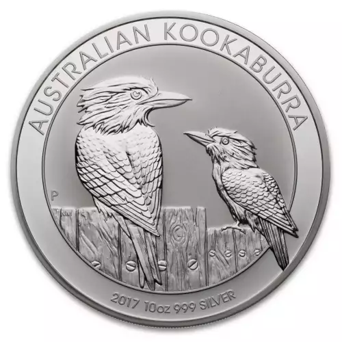 Australian 10oz Silver Kookaburra - Misc. Dated (3)