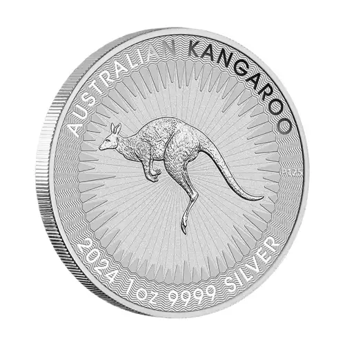 Australian 1oz Silver Kangaroo - 2024  (5)