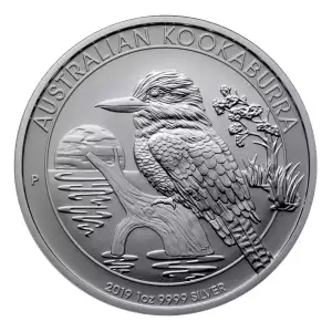 Australian 1oz Silver Kookaburra - Misc. Dated (2)