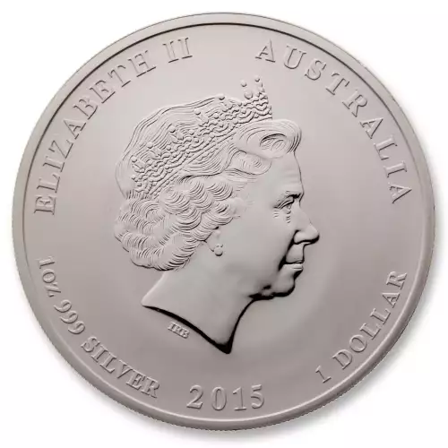 Australian 1oz Silver Year of the Goat - 2015