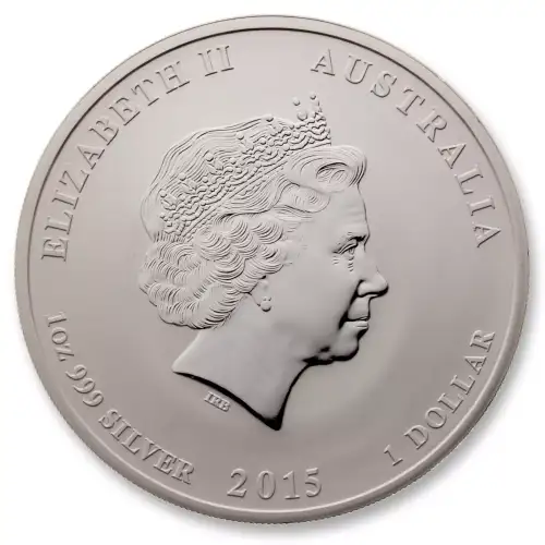 Australian 1oz Silver Year of the Goat - 2015