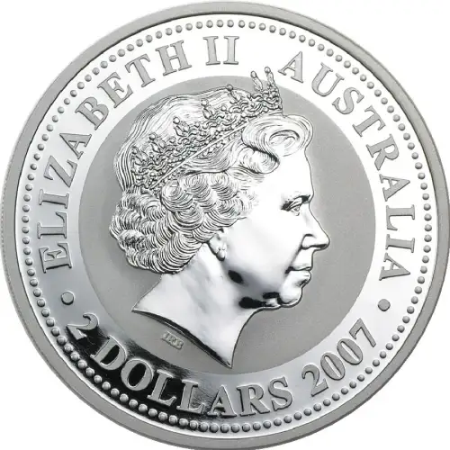 Australian 2oz Silver Lunar Year of the Tiger - 2010 (2)