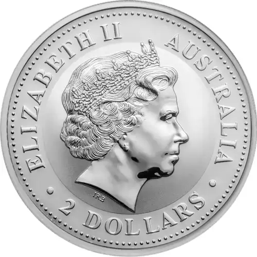 Australian 2oz Silver Year of the Monkey - 2004