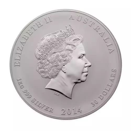 Australian 5oz Silver Year of the Horse- 2014