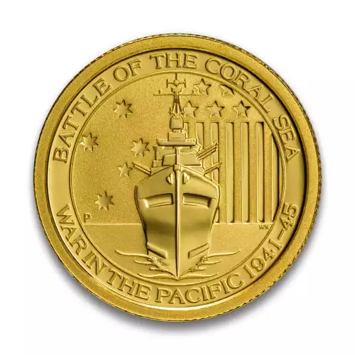 Australian Gold Battle of the Coral Sea, 1/10 oz - 2015 (2)