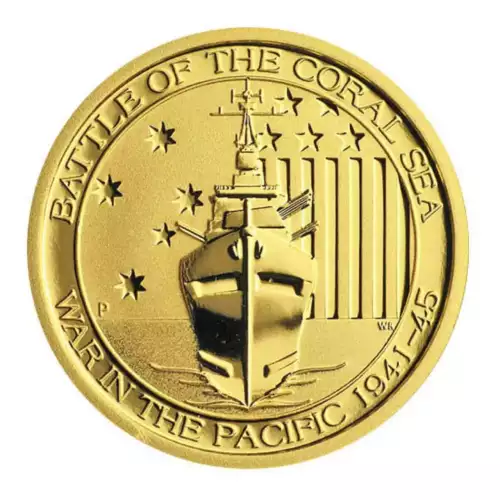 Australian Gold Battle of the Coral Sea, 1/4 oz - 2015 (2)