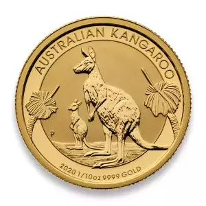 Australian Gold Kangaroo, 1/10 oz - Backdated (3)