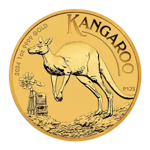 Australian Gold Kangaroo, 1 oz - 2024 (2)