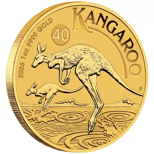 Australian Gold Kangaroo, 1 oz - 2026 (2)