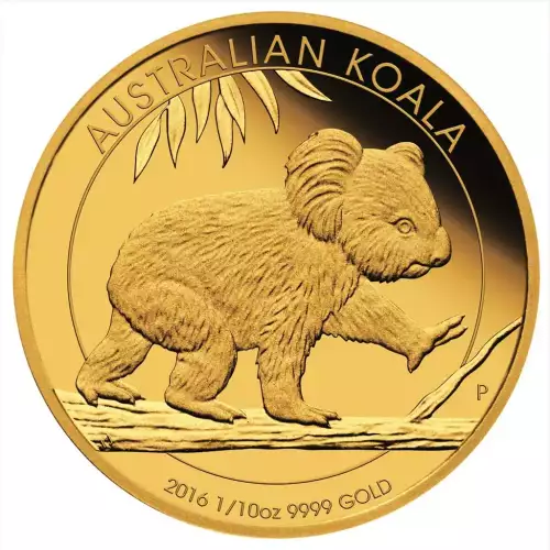 Australian Gold Koala, 1/10 oz - Misc. Dated (2)