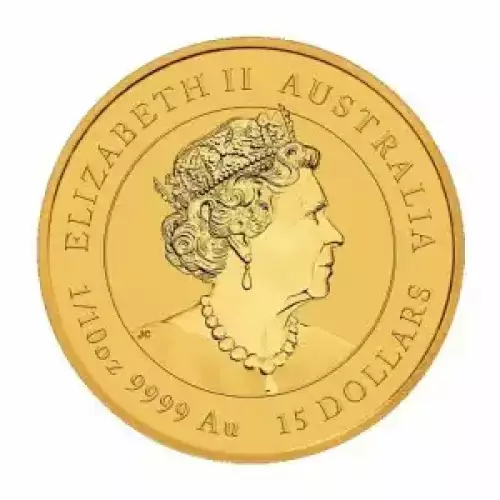 Australian Gold Kookaburra, 1/10 oz - Backdated