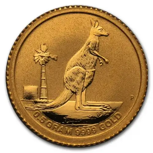 Australian Gold Mini Roo (Kangaroo), 0.5 gram - Backdated (3)