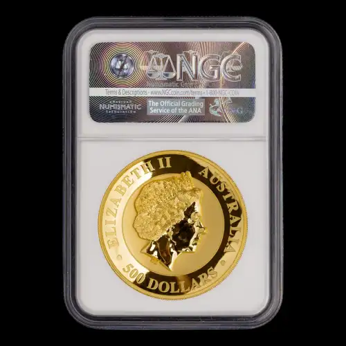 Australian (NGC Graded) 'Proof High Relief' Wedge-Tailed Eagle Gold Coin, 5 oz - 2017 (3)