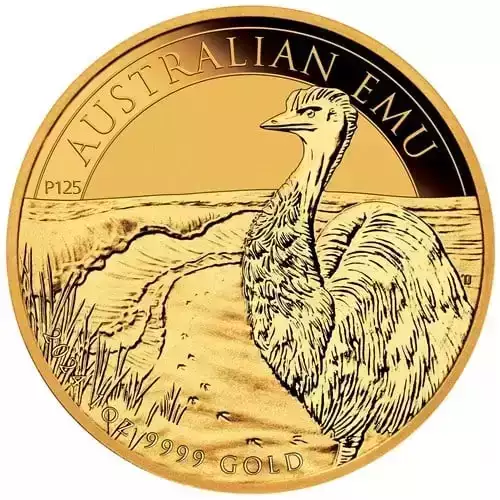 Australian Perth Mint Gold Emu, 1 oz - Misc. Dated (3)